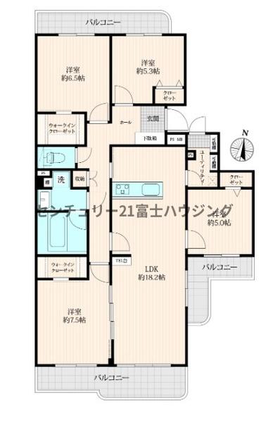 パークタウン茅ヶ崎6号棟
