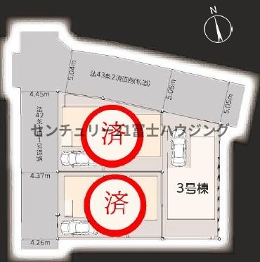 鎌倉市手広3丁目　新築戸建3号棟　全3棟