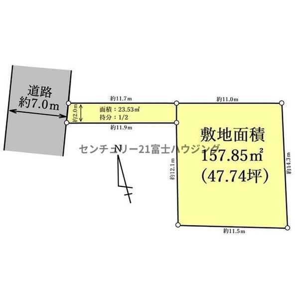 藤沢市鵠沼海岸６丁目の土地
