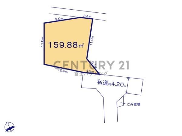 茅ヶ崎市堤の土地