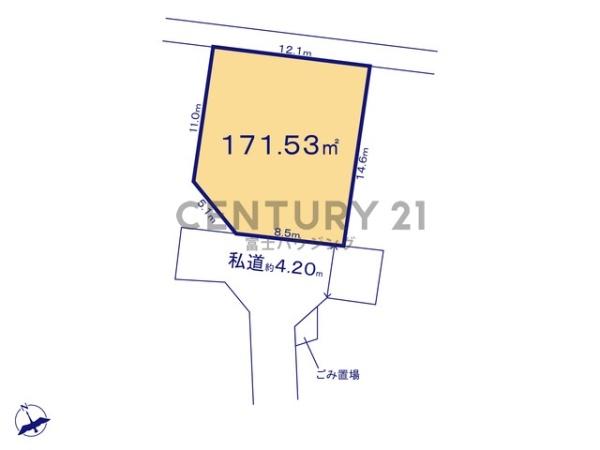 茅ヶ崎市堤の土地