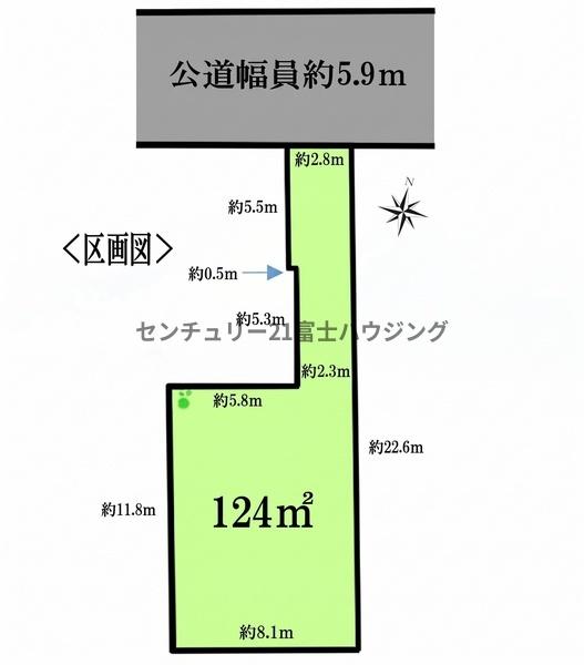 藤沢市湘南台４丁目の土地