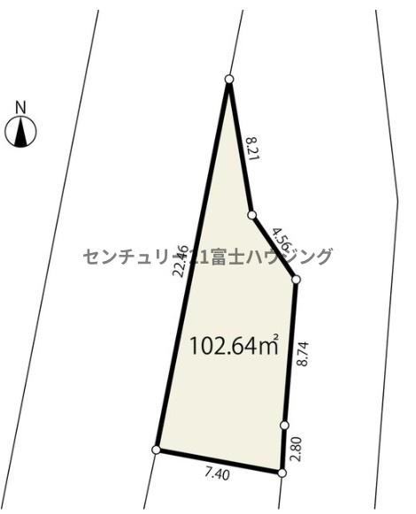 茅ヶ崎市萩園の土地