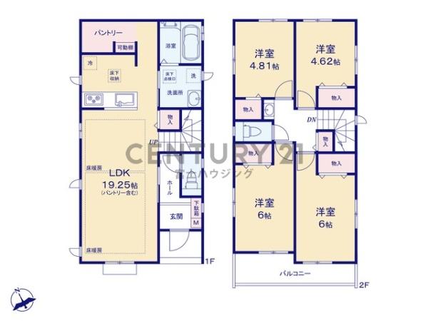 藤沢市本鵠沼1丁目　新築戸建A号棟　全2棟