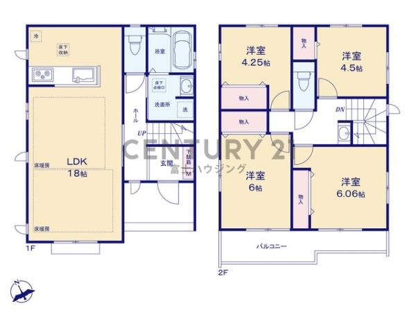 藤沢市本鵠沼1丁目　新築戸建B号棟　全2棟