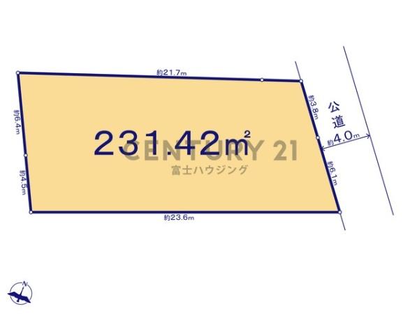 藤沢市亀井野１丁目の土地