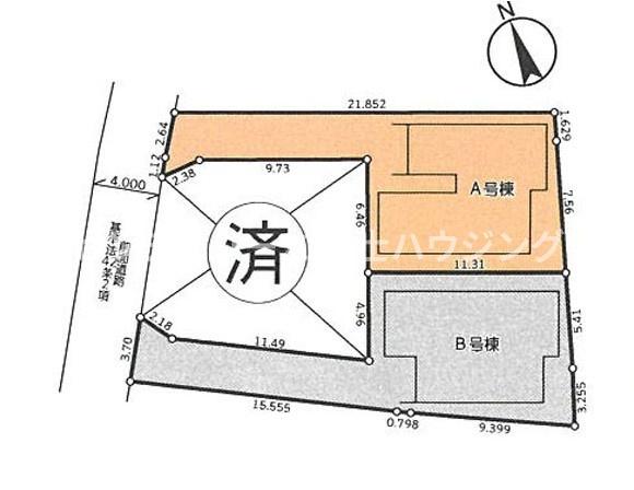 茅ヶ崎市松浪1丁目　戸建A号棟　全3棟
