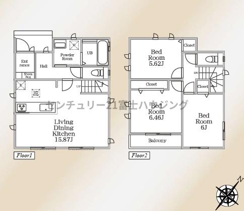 茅ヶ崎市松林２丁目の新築一戸建
