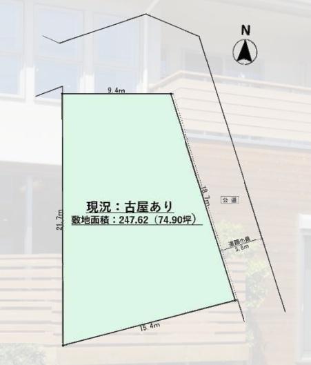 茅ヶ崎市堤の土地