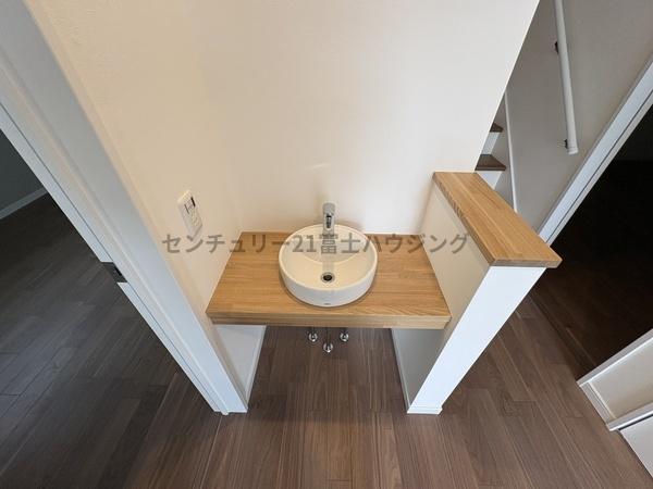 茅ヶ崎市香川5丁目 新築分譲住宅 8号棟 全10棟(洗面台・洗面所)