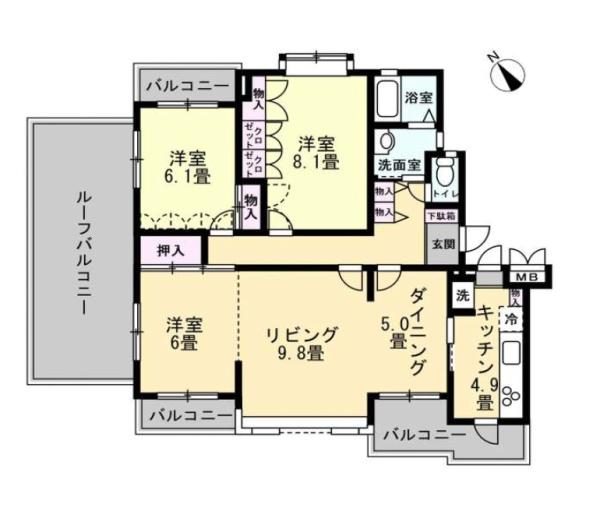 フドウ茅ヶ崎ハイツ