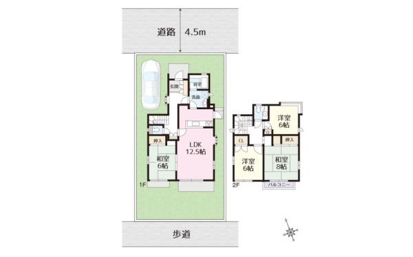 茅ヶ崎市円蔵１丁目の中古一戸建
