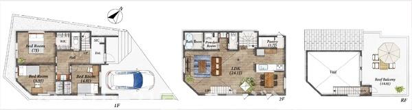 茅ヶ崎市赤羽根　新築戸建　全1棟