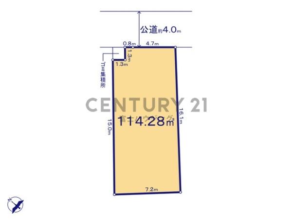茅ヶ崎市萩園の土地
