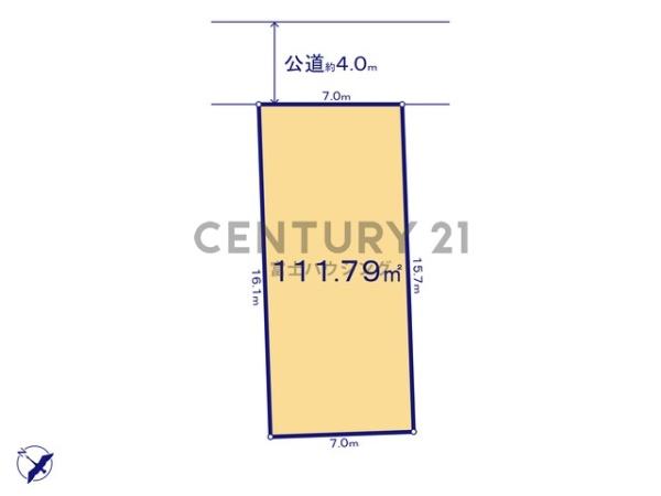 茅ヶ崎市萩園の土地