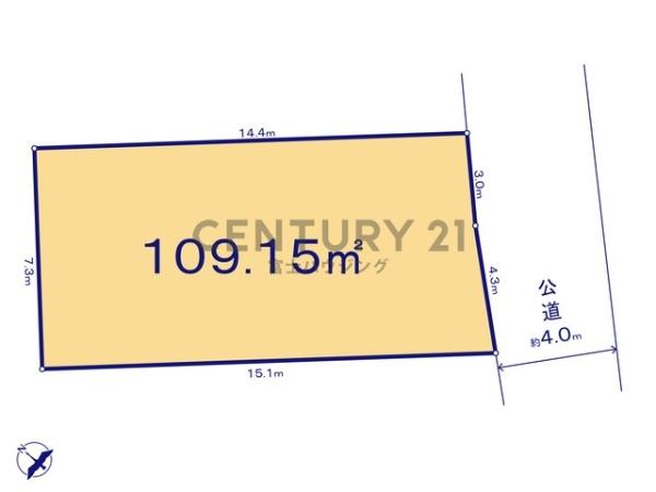 茅ヶ崎市萩園の土地