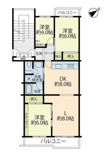 みずきが丘住宅　12号棟
