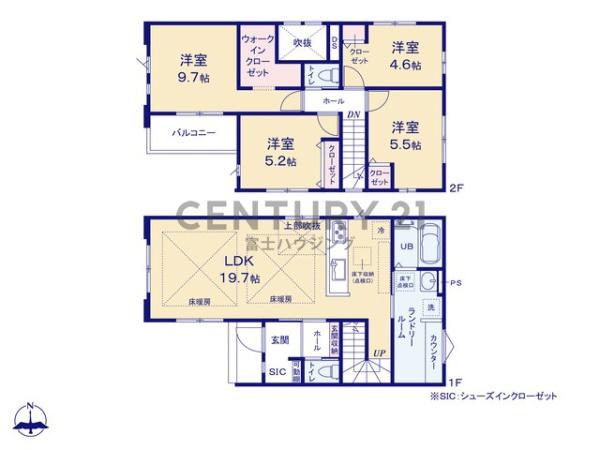 藤沢市羽鳥1期　新築戸建　2号棟　全2棟