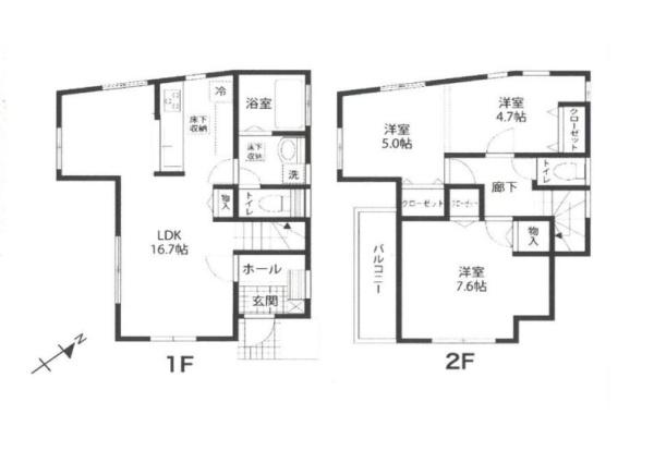 茅ヶ崎市西久保の中古一戸建