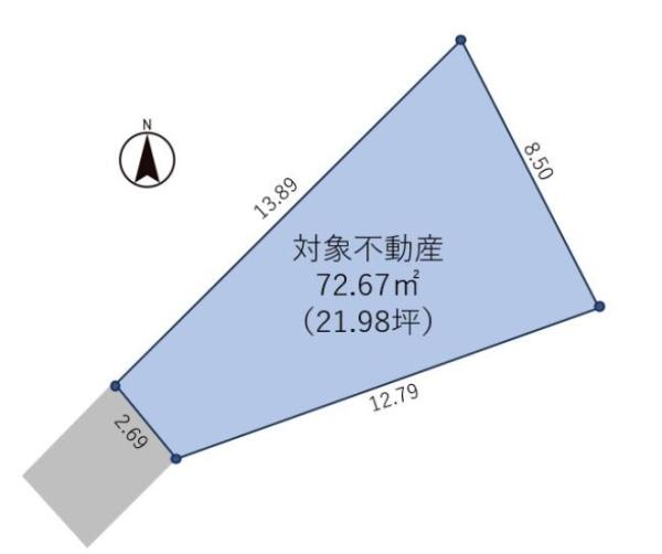 茅ヶ崎市共恵２丁目の売土地