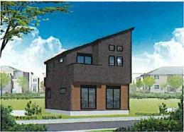 茅ヶ崎市萩園　新築戸建　5号棟　全8棟