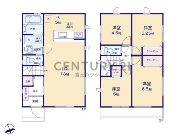 茅ヶ崎市浜之郷7期　新築戸建　1号棟　全1棟
