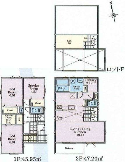 茅ヶ崎市萩園　新築戸建8号棟　全8棟