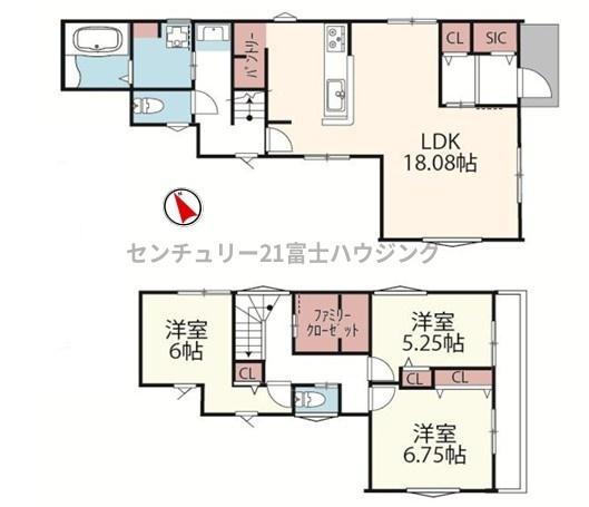 茅ヶ崎市香川１丁目の新築一戸建