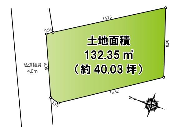 藤沢市鵠沼松が岡４丁目の売土地