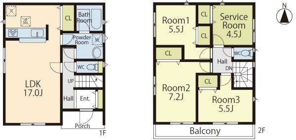 茅ヶ崎市赤羽根第13　新築分譲住宅　5号棟　全5棟