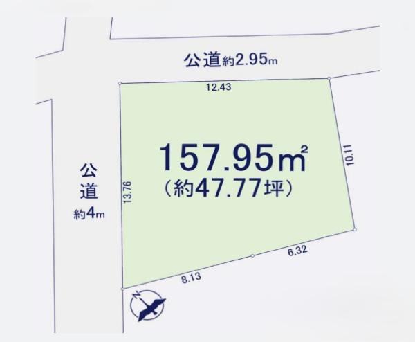 茅ヶ崎市南湖６丁目の売土地