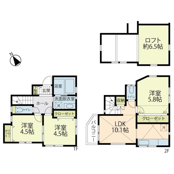 茅ヶ崎市美住町　中古戸建