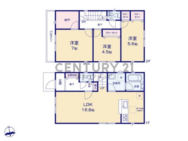 茅ヶ崎市萩園の新築一戸建
