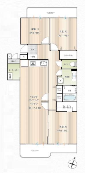 パークタウン茅ヶ崎　5号棟