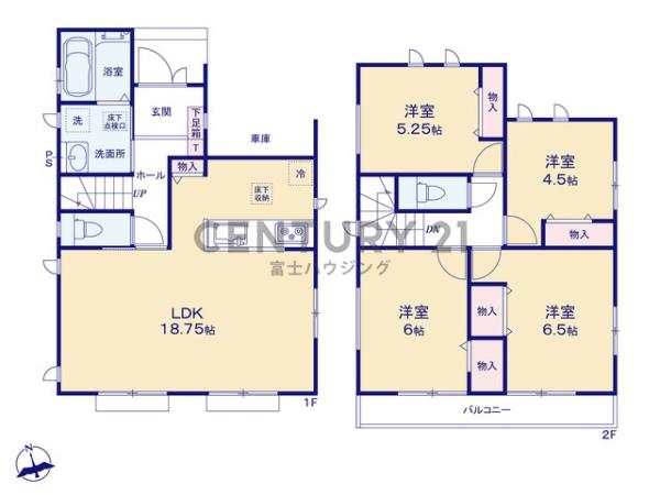 茅ヶ崎市松が丘１丁目の新築一戸建