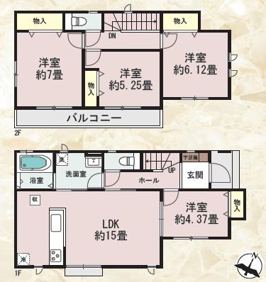 茅ヶ崎市中島1131番　新築戸建　B号棟　全8棟