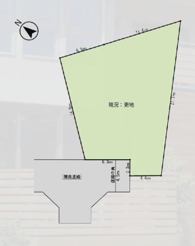 茅ヶ崎市萩園の売土地