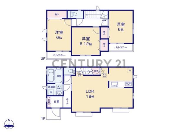 茅ヶ崎市柳島1丁目689番　新築戸建　C号棟　全3棟