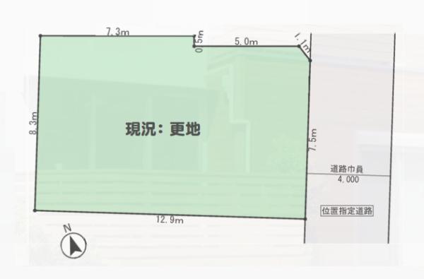 茅ヶ崎市萩園の土地
