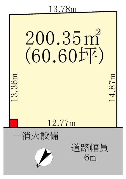 近江八幡市鷹飼町の土地