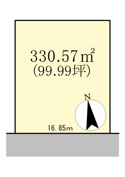 野洲市中北の売土地