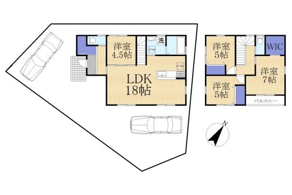 草津市野路８丁目の土地