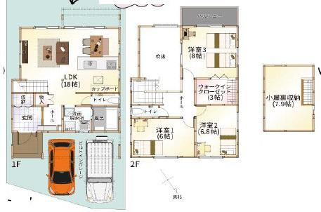 草津市木川町の新築一戸建