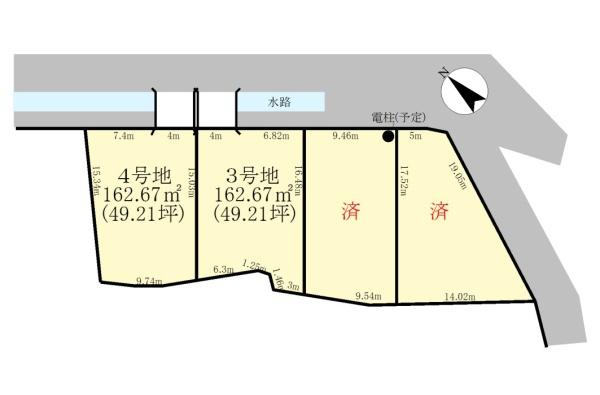 野洲市乙窪の売土地