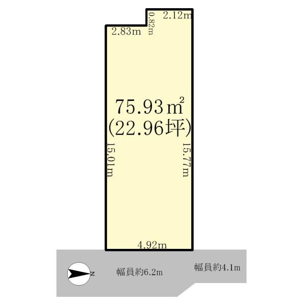 大津市三井寺町の土地