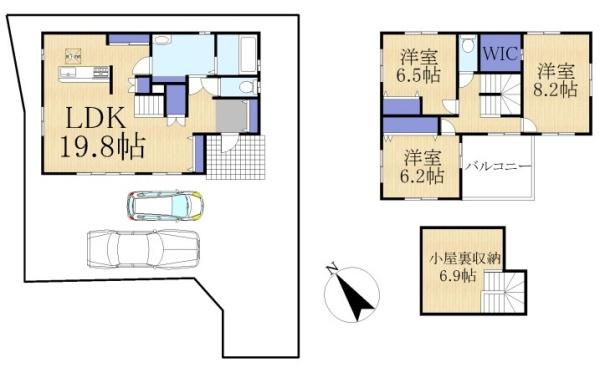 草津市西草津１丁目の新築一戸建