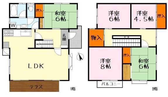 大津市大石東４丁目の中古一戸建て