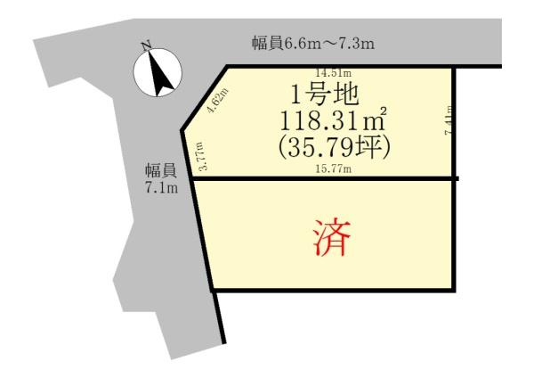 守山市金森町の売土地