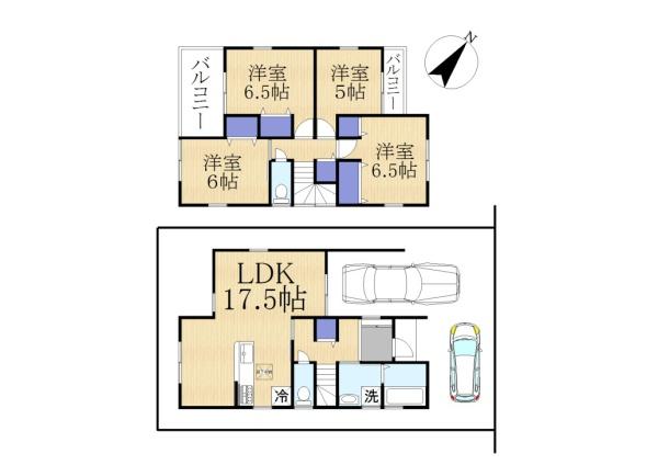 野洲市上屋の新築一戸建