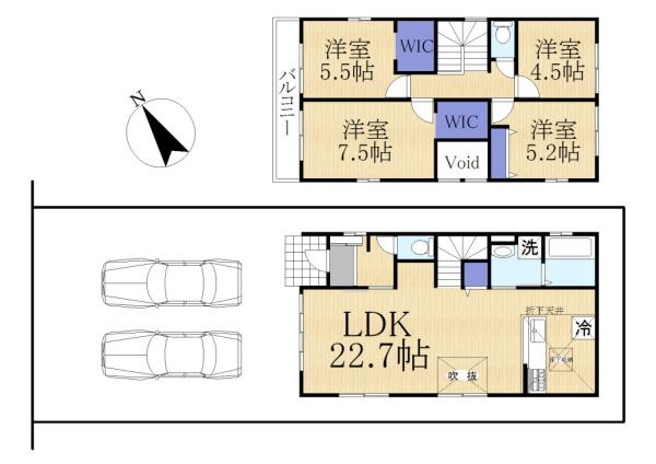 栗東市小柿９丁目の新築一戸建